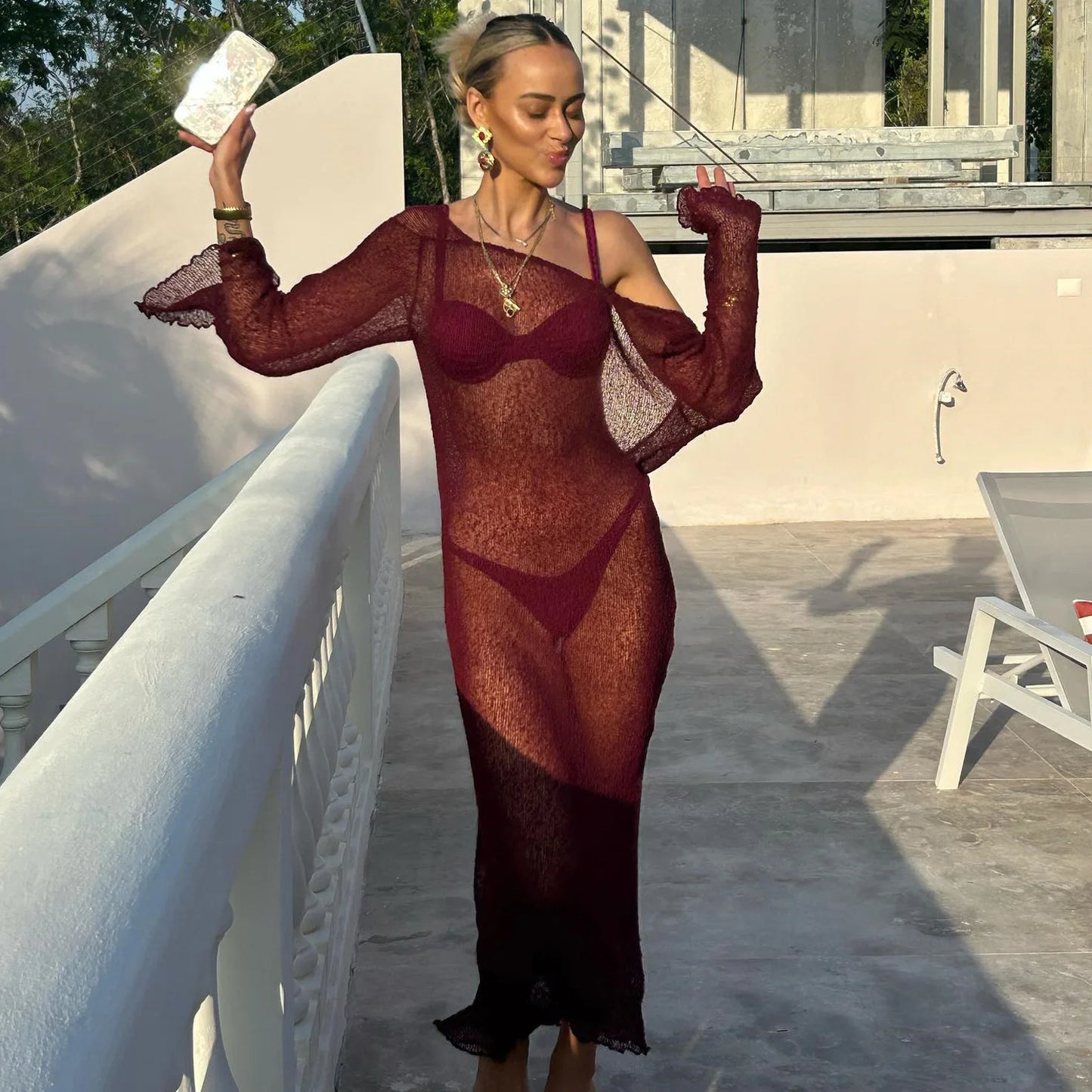 Kayla Crochet Dress